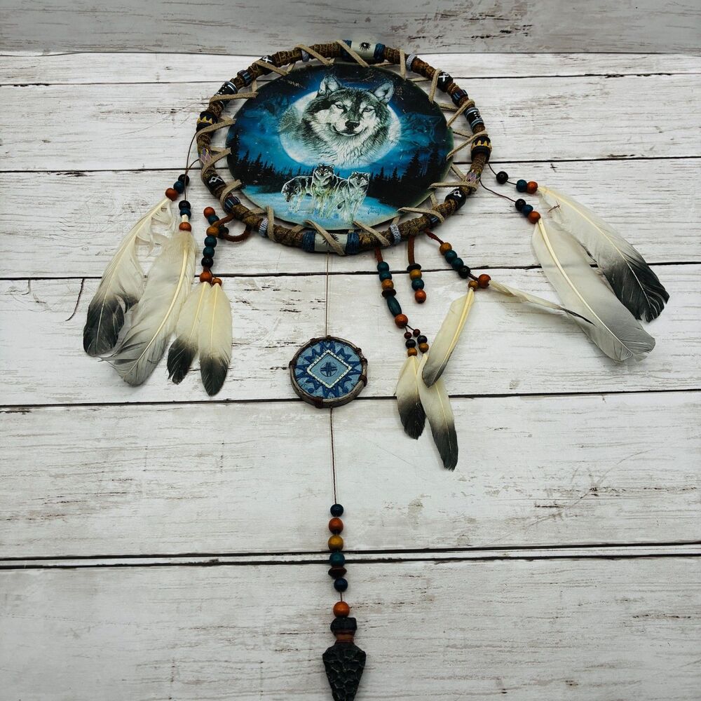 The Bradford Exchange "Dreams of the Wild" by Al Agnew Dream catcher